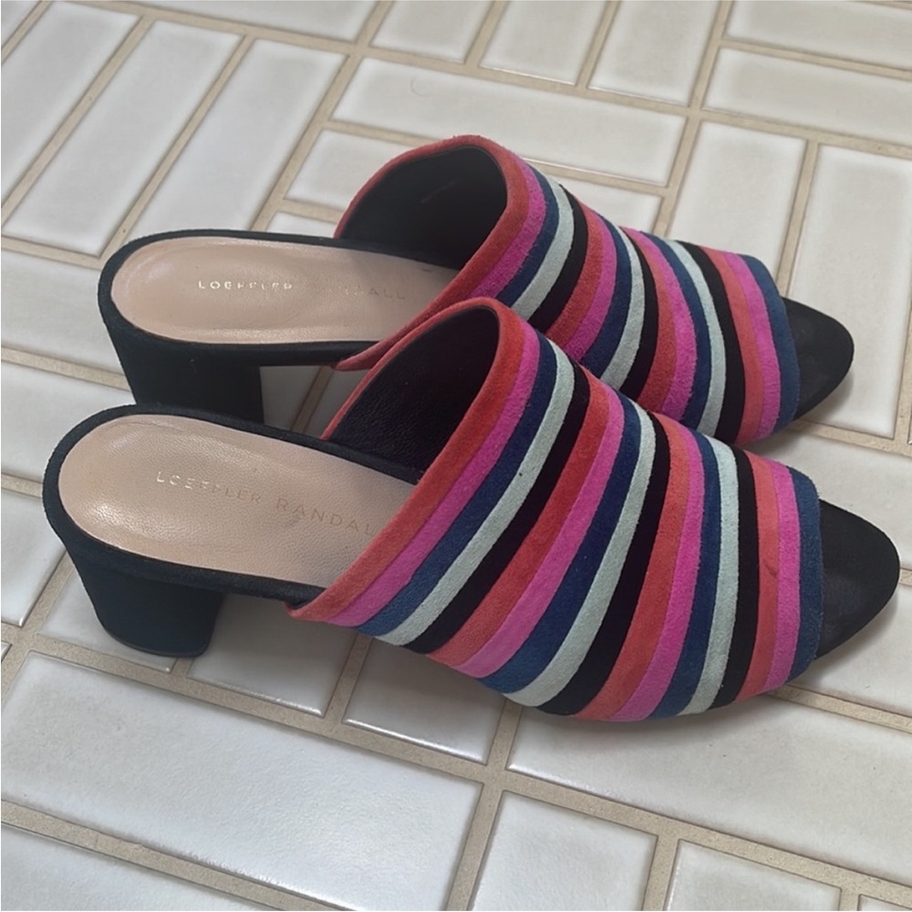 Loeffler Randall stripe mule. 8.5 - Picture 2 of 4
